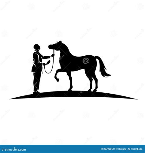 Cowboy And Horse Silhouettes Horse Logo Stable Farmvalleycompany
