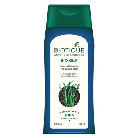 Buy Biotique Bio Kelp Protein Shampoo For Falling Hair Intensive Hair Growth Treatment 100 Ml