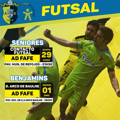 Montelongo Desportivo Todos Os Jogos De Futsal Da Ad Fafe