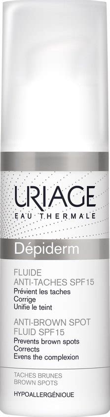 Uriage Dépiderm Anti Brown Spot Fluid SPF 15 Fluidní krém proti