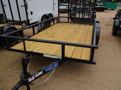 Top Hat Trailers 12x77DSP Utility Trailer | Magnum Trailers, Performance, PJ, Wells Cargo, Top ...