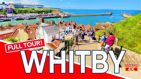 Whitby 4k Walk Through Whitby From Whitby Abbey To Whitby Beach Via