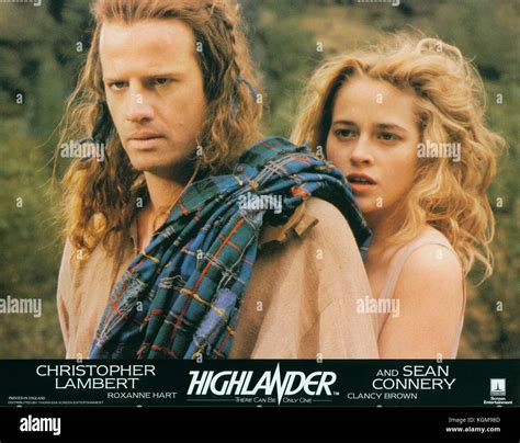 Highlander 1986 Christopher Lambert Beatie Edney Date 1986 Stock