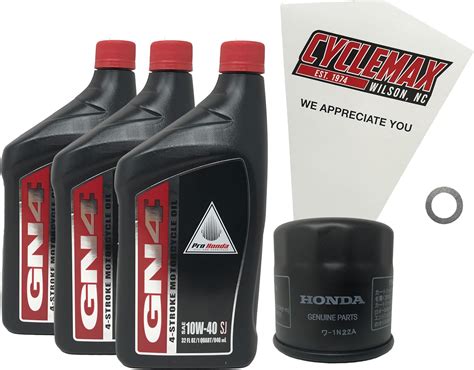 Amazon Cyclemax Oil Change Kit Fits Honda Cbr Rr