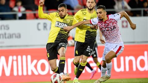 Challenge League Impuissant Le Stade Nyonnais Sincline Sion