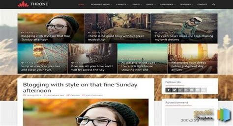 13 Best Gallery Style Blogger Templates 2025