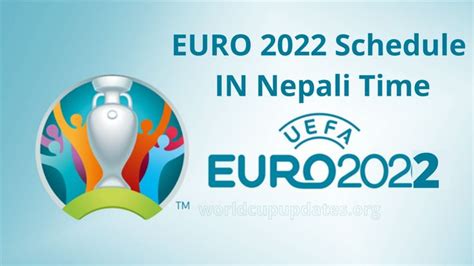 Euro Cup Match Schedule In Nepali Time