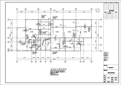 某地区高层住宅结构设计cad施工图土木在线