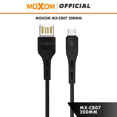 Moxom Micro Type C 2 4A Fast Charging And Data Double Side USB Short