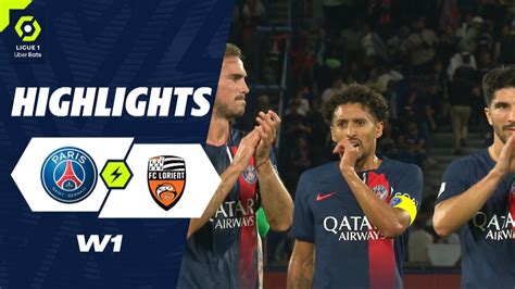 Paris Saint Germain Fc Lorient Highlights Psg Fcl