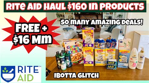 Rite Aid Haul So Many Amazing Deals In Products With Lots Of