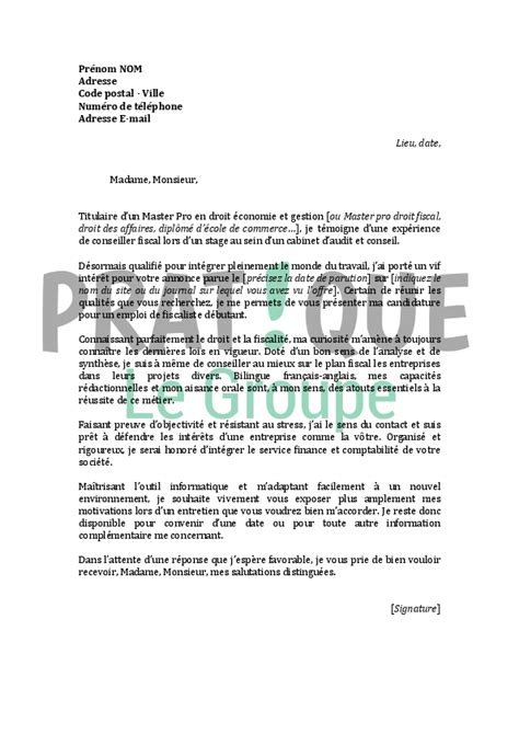 Lettre De Motivation Licence Economie Gestion