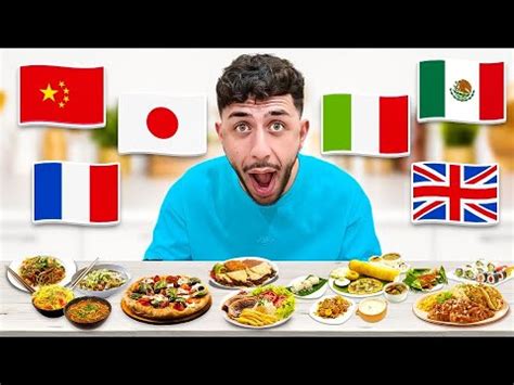 Eating Different Foods From Around The World YouTube