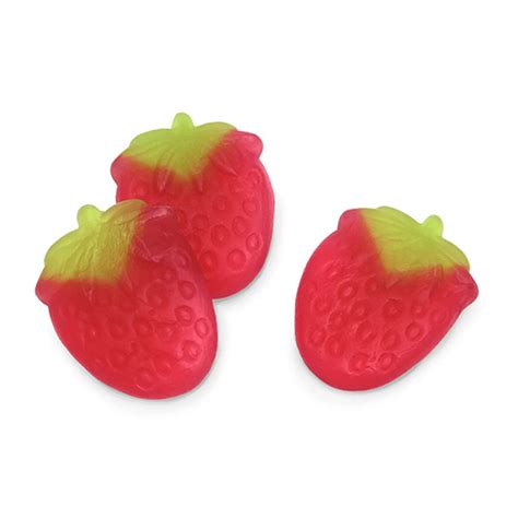 Kingsway Giant Strawberries Vegan Sweet 200g Partyrama