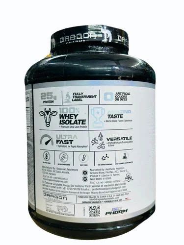 Dragon Iso Phorm At Rs Piece Whey Protein Isolate In Delhi Id