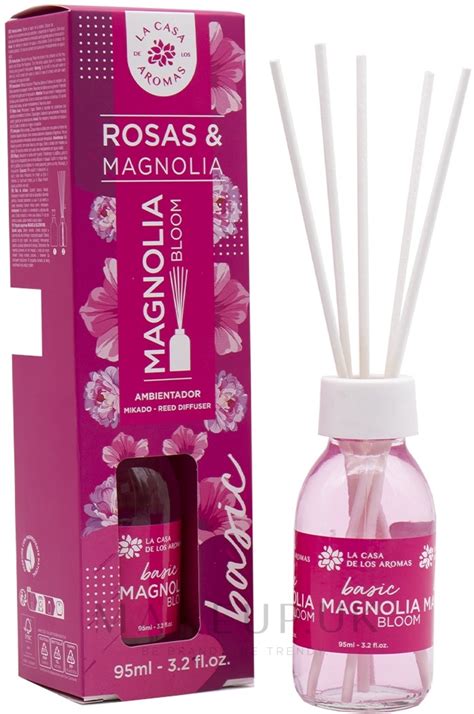 La Casa De Los Aromas Reed Diffuser Magnolia Bloom Rose Magnolia