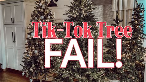 The Famouse Tik Tok Christmass Tree FAIL YouTube