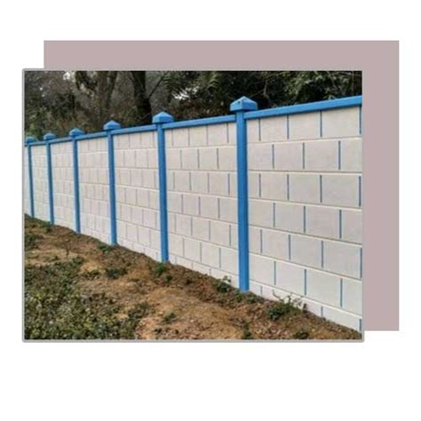 Prestressed Concrete Compound Wall In Chennai India Style Earth Precast