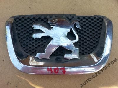 PEUGEOT 407 EMBLEMAT ZNACEK LOGO 5647883536 Oficjalne Archiwum Allegro