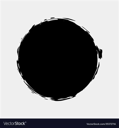 Black Circle Vector