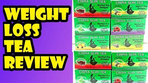 China Slim Tea Review Weight Loss Tea YouTube