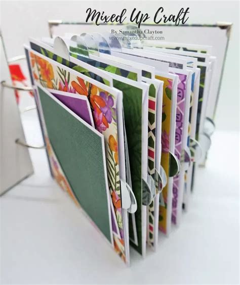 Easy Envelope Mini Album Mini Scrapbook Albums Mini Albums Diy Mini