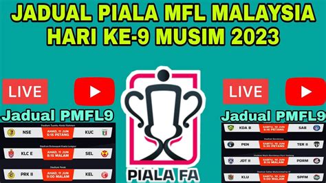 Jadual Perlawanan Hari Ke Piala Mfl Malaysia Kedudukan Piala