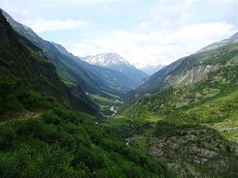 Blick Hinunter Ins Tal Fotos Hikr Org