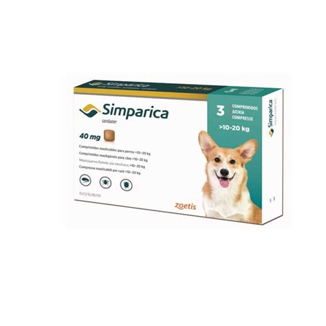 Simparica A Kg Mg Perros Mastica