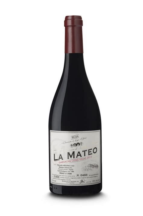 Tinto La Mateo Colecci N De Familia Garnacha Cepas Viejas