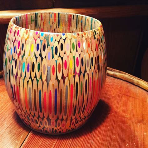 Colored Pencil Bowl