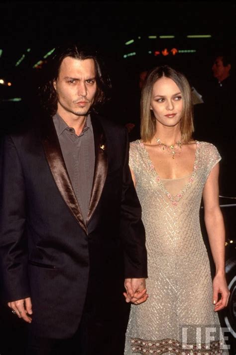 Johnny Depp Vanessa Paradis In LA Nov 17th 1999 Vanessa Paradis