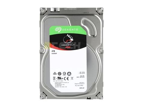 Seagate Iron Wolf 4tb Sata 3 5° Nas Internal Hard Drive Hdd St4000vn006 Eg Tech