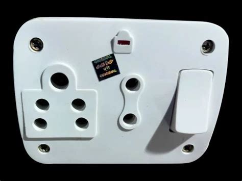 6a Pc Modular Switch Socket Combination Polycarbonate At Rs 45 In New Delhi