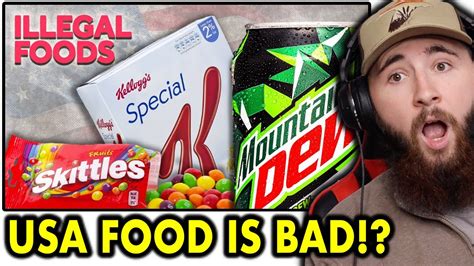 American Foods That Are Banned In Other Countries American Reacts