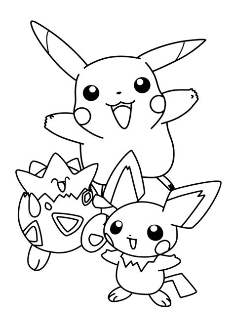 Dibujos De Pokemon Para Colorear Mejores Im Genes Para Imprimir