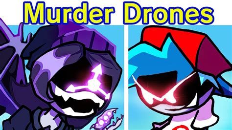 Friday Night Funkin Vs Uzi Murder Drones Fnf Modhard Drones