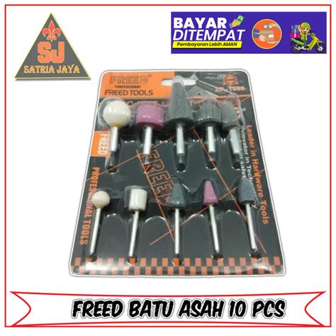 Set 10 Pcs Mata Bor Batu Asah Poles Ampelas Gerinda Tuner Mini Drill