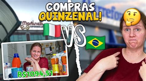 Compra De Mercado Quinzenal Na Mostrei Tudo Que Comprei E Vou Fazer