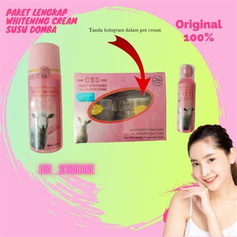 Jual PAKET CREAM SUSU DOMBA MDS ASLI CSD Shopee Indonesia