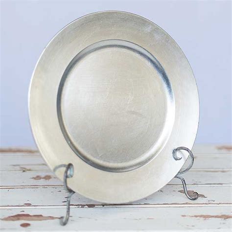 underplates silver decor world