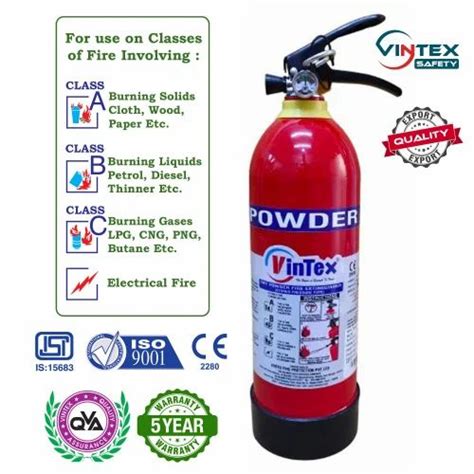 2 Kg ABC Powder Fire Extinguisher At Best Price In New Delhi By Vintex