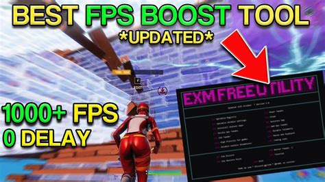 Ultimate Free Fps Boost Tool🔧 Boost Fps Lower Input Delay And Latency Youtube