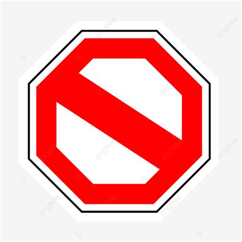 Prohibited Sign Clipart Transparent PNG Hd Traffic Prohibition Sign On