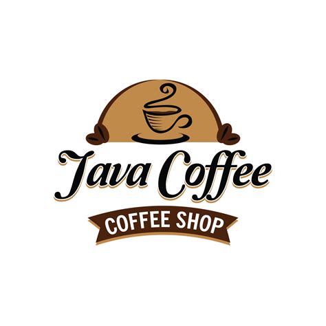 Java Coffee Classic Logo Sign Symbol Icon 12724357 Vector Art At Vecteezy