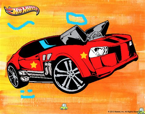 Dibujo de hot wheels pintado por en Dibujos net el día 22 03 21 a las