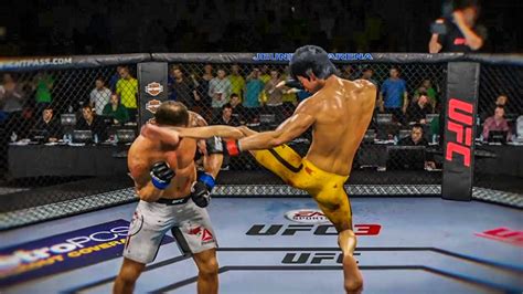 Bruce Lee Vs Minotauro Nogueira Rage Ufc Brutal Fight Ufc K