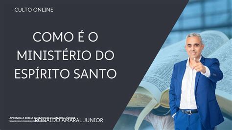 CONHEÇA O MINISTÉRIO DO ESPIRITO SANTO CULTO ONLINE YouTube