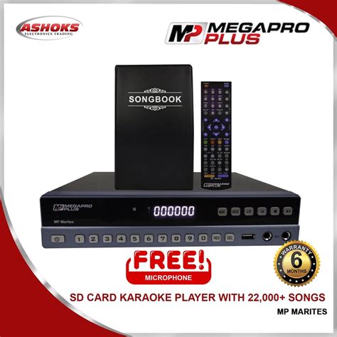 Megapro Plus Mp Marites Sd Card Karaoke Player With Songs Free