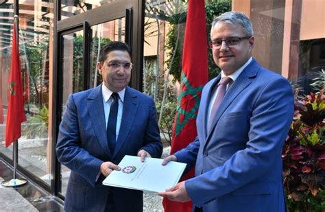 Nasser Bourita reçoit l ambassadeur de la République d Azerbaïdjan